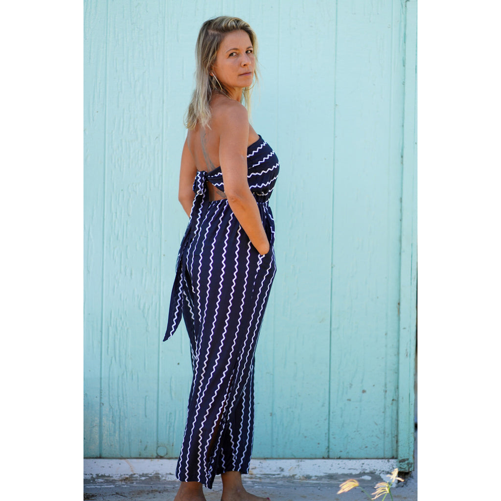 Swell  Navy Jumpsuit!